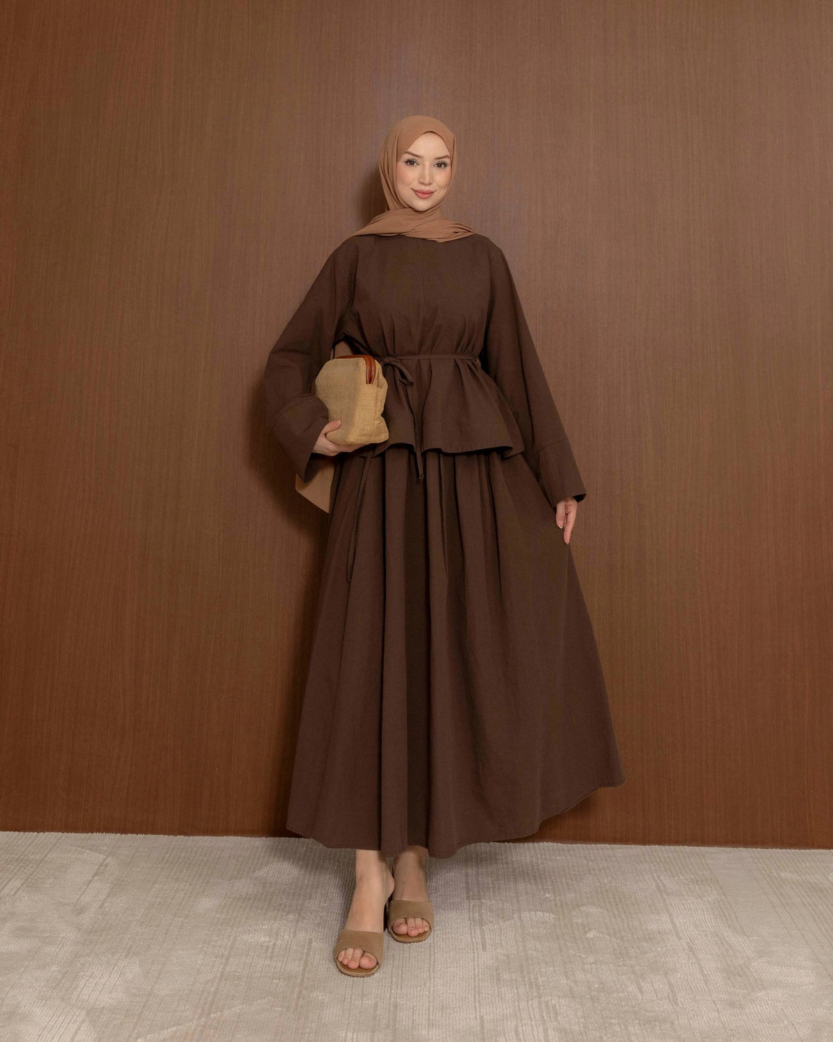 Amara Peplum Skirt Set