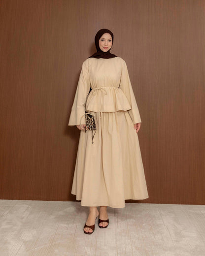 Amara Peplum Skirt Set
